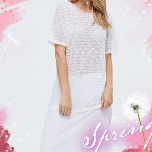 Pretty White Swim Coverup